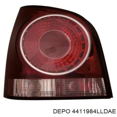 4411984LLDAE Depo/Loro/Abakus Lanterna traseira esquerda