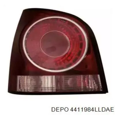 Lanterna traseira esquerda Depo/Loro/Abakus 4411984LLDAE preço, a partir de 75,83 USD