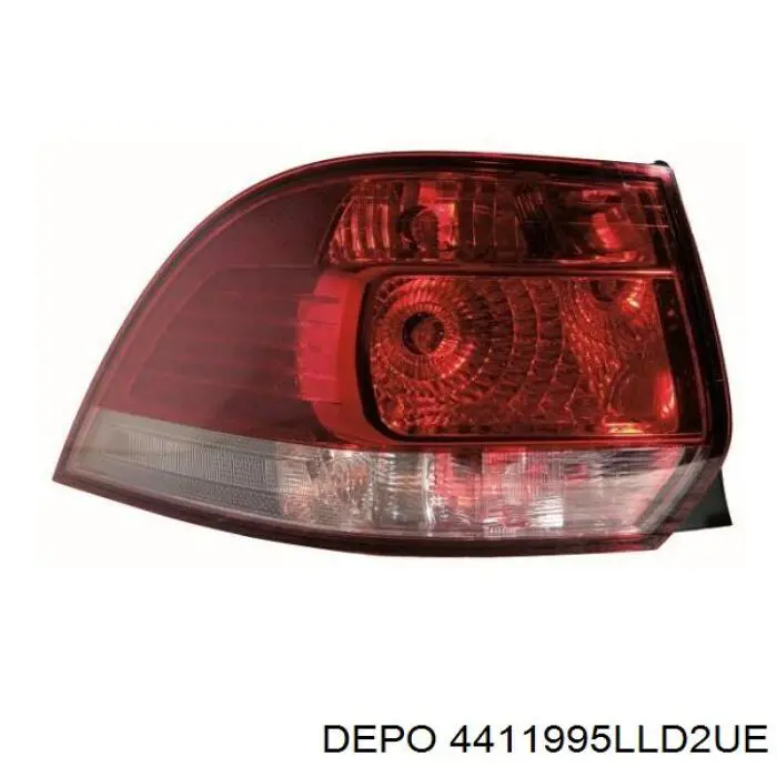 4411995LLD2UE Depo/Loro/Abakus Lanterna traseira esquerda