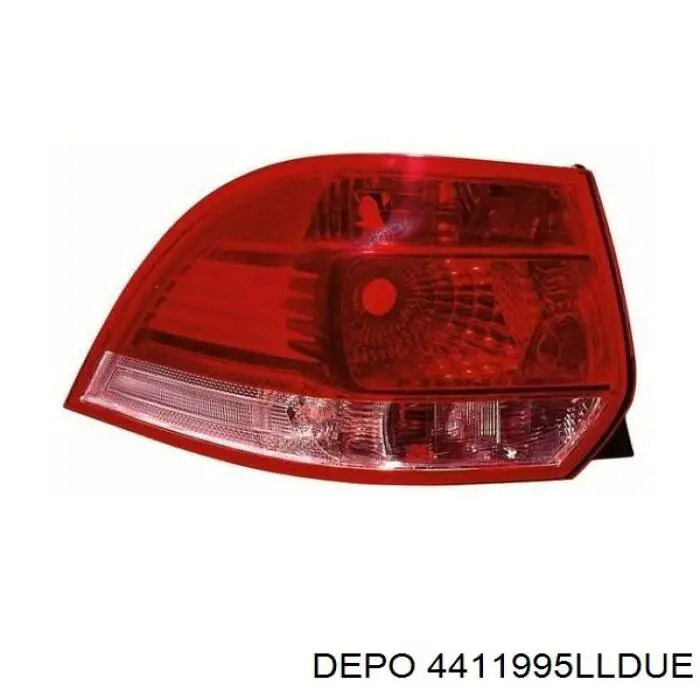 Compre 4411995LLDUE Depo/Loro/Abakus Lanterna traseira esquerda
