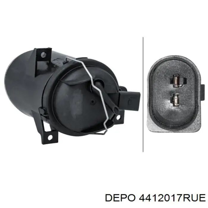Luzes de nevoeiro direitas Depo/Loro/Abakus 4412017RUE preço, a partir de 46,39 USD