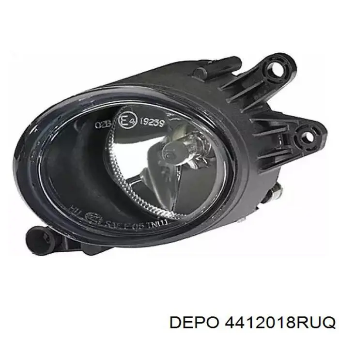 4412018RUQ Depo/Loro/Abakus Luzes de nevoeiro direitas