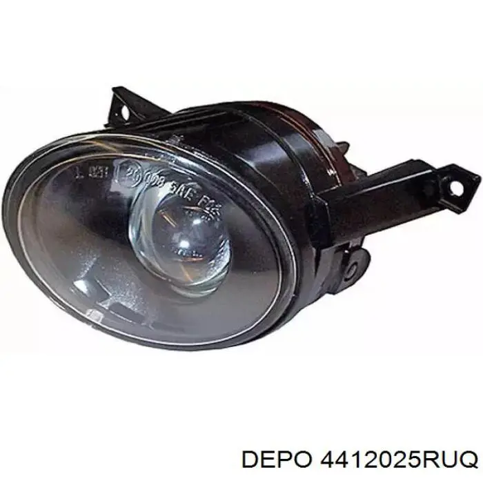 4412025RUQ Depo/Loro/Abakus Luzes de nevoeiro direitas