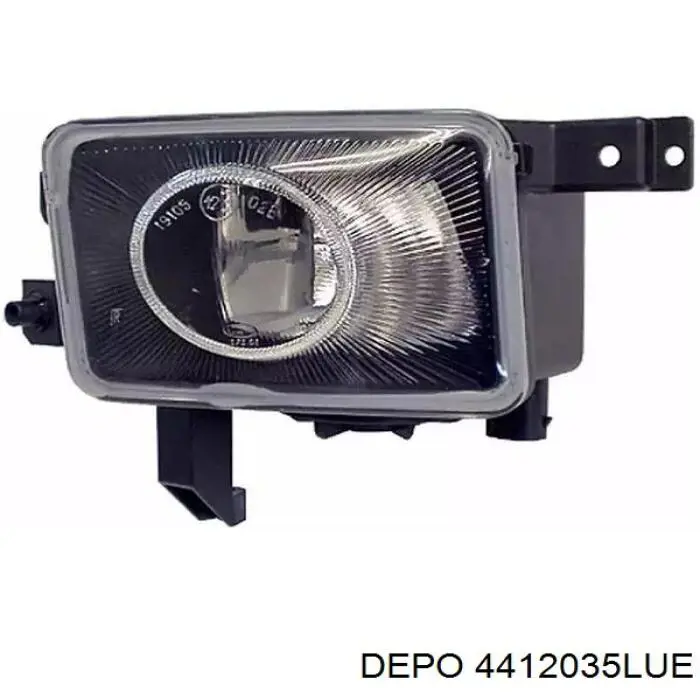Luzes de nevoeiro esquerdas 4412035LUE Depo/Loro/Abakus