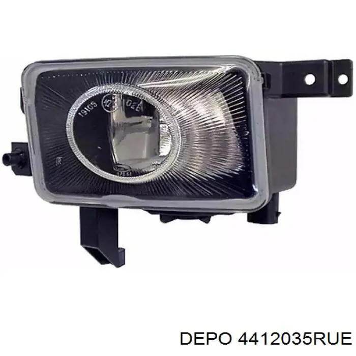 Luzes de nevoeiro direitas Depo/Loro/Abakus 4412035RUE