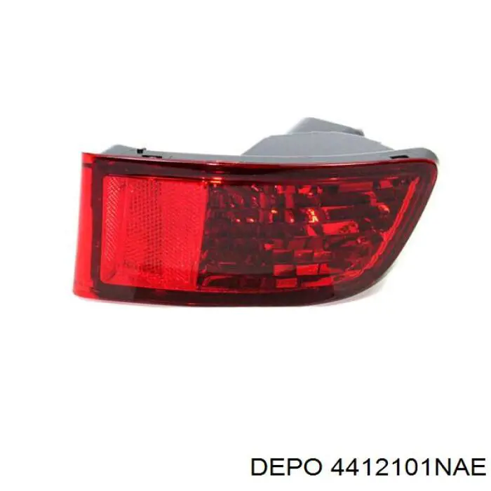 Lanterna da luz de fundo de matrícula traseira Depo/Loro/Abakus 4412101NAE preço, a partir de 12,60 USD