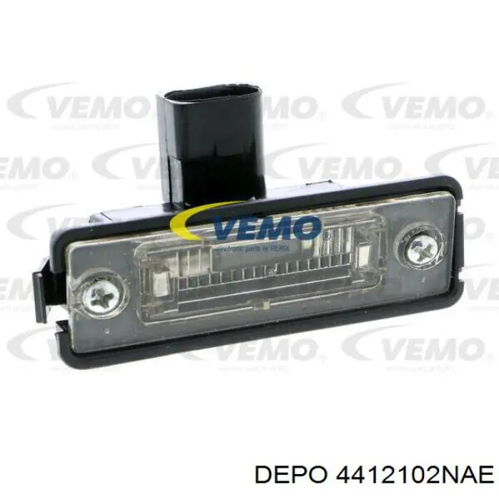 4412102NAE Depo/Loro/Abakus Lanterna da luz de fundo de matrícula traseira