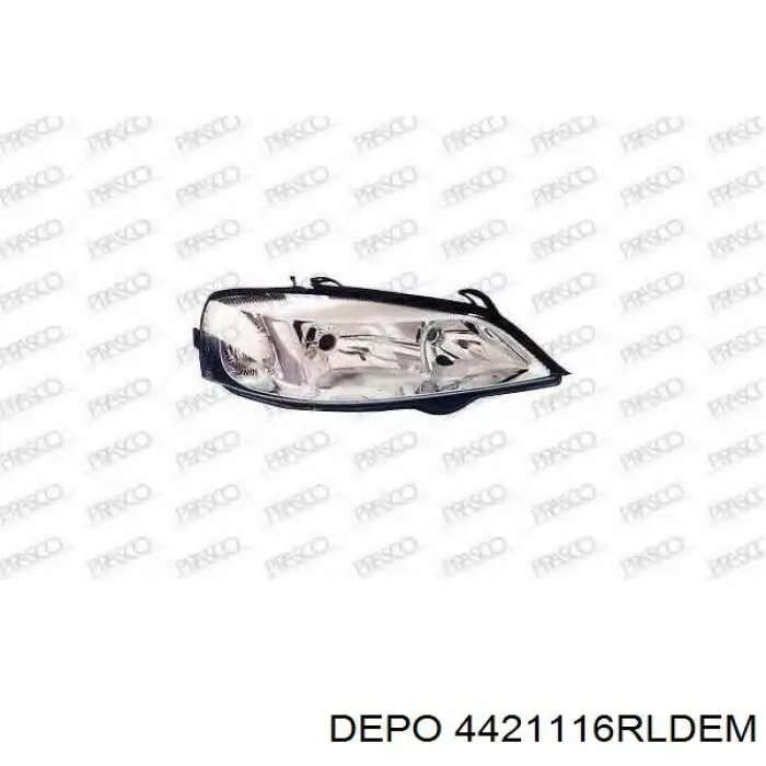 4421116RLDEM Depo/Loro/Abakus Luz direita