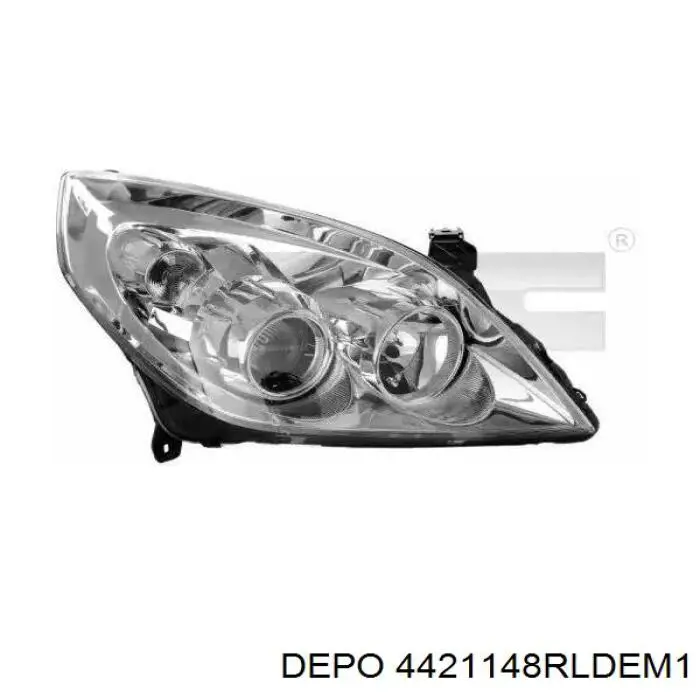 4421148RLDEM1 Depo/Loro/Abakus Luz direita
