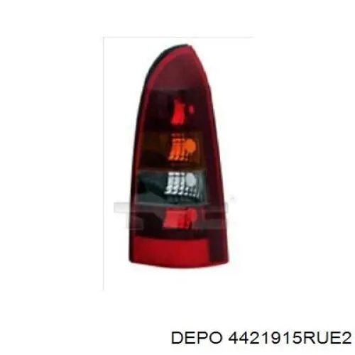 Compre 43218 VALEO Lanterna traseira direita