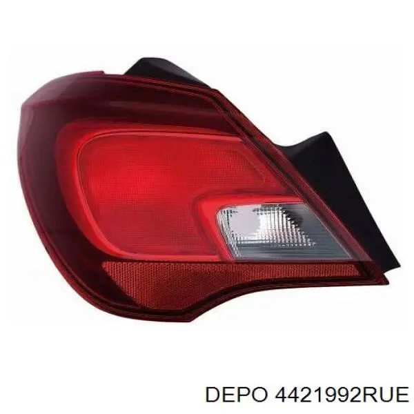 Lanterna traseira direita externa Opel 39090648 preço, a partir de 114,01 USD