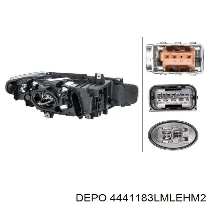 4441183LMLEHM2 Depo/Loro/Abakus Luz esquerda