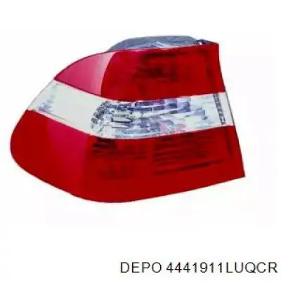 4441911LUQCR Depo/Loro/Abakus Lanterna traseira esquerda externa