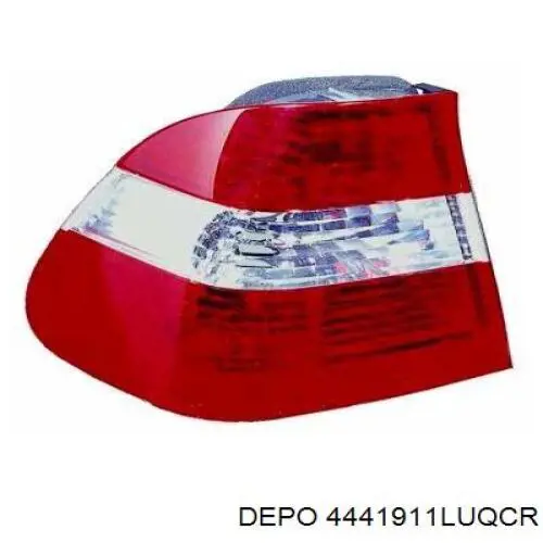 Lanterna traseira esquerda externa Depo/Loro/Abakus 4441911LUQCR preço, a partir de 61,29 USD