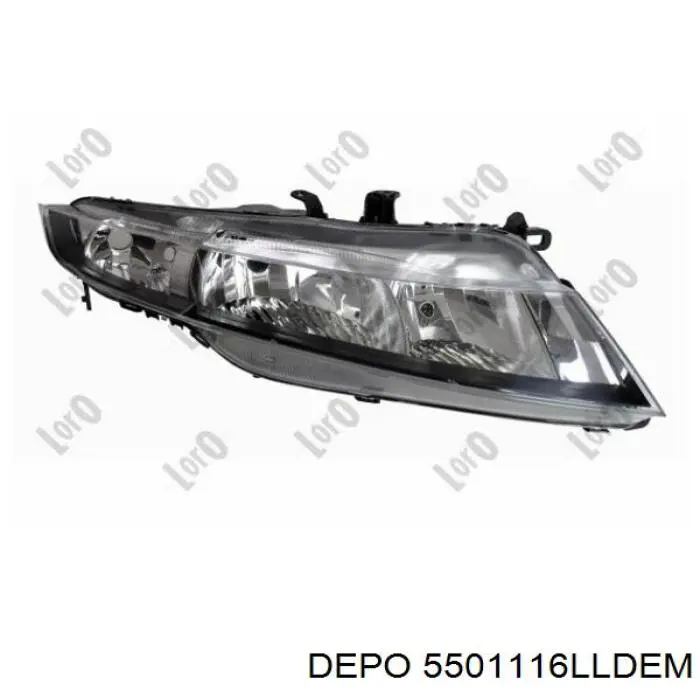5501116LLDEM Depo/Loro/Abakus Luz esquerda