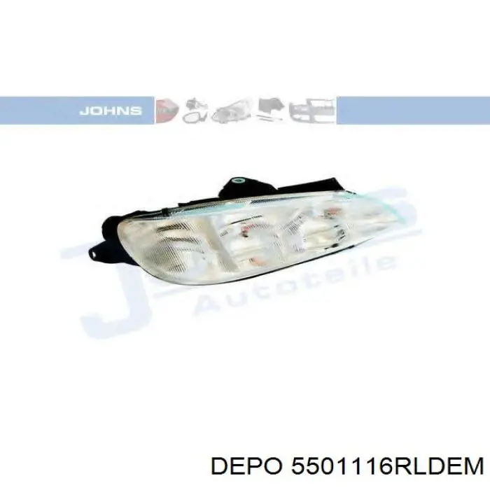5501116RLDEM Depo/Loro/Abakus Luz direita