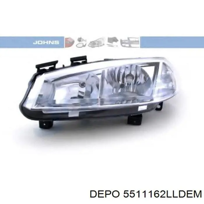 5511162LLDEM Depo/Loro/Abakus Luz esquerda