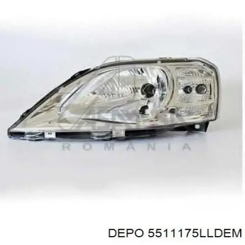 5511175LLDEM Depo/Loro/Abakus Luz esquerda