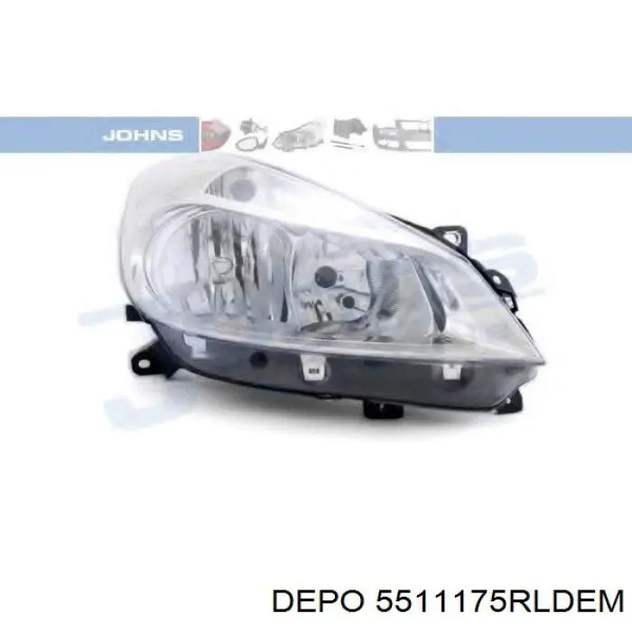 5511175RLDEM Depo/Loro/Abakus Luz direita