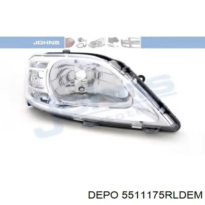 Luz direita 5511175RLDEM Depo/Loro/Abakus