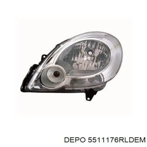 5511176RLDEM Depo/Loro/Abakus Luz direita