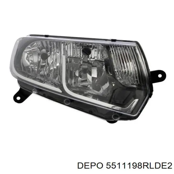 FP5631R6T FPS Luz direita