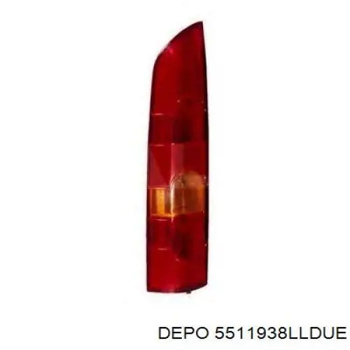 5511938LLDUE Depo/Loro/Abakus Lanterna traseira esquerda