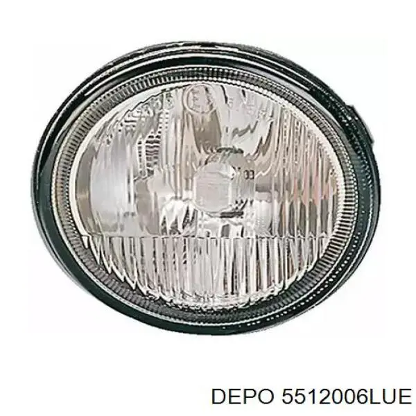 5512006LUE Depo/Loro/Abakus Luzes de nevoeiro esquerdas
