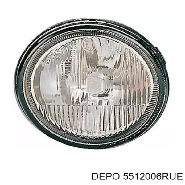 5512006RUE Depo/Loro/Abakus Luzes de nevoeiro direitas