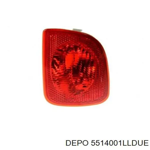 Compre 5514001LLDUE Depo/Loro/Abakus Lanterna de nevoeiro traseira esquerda