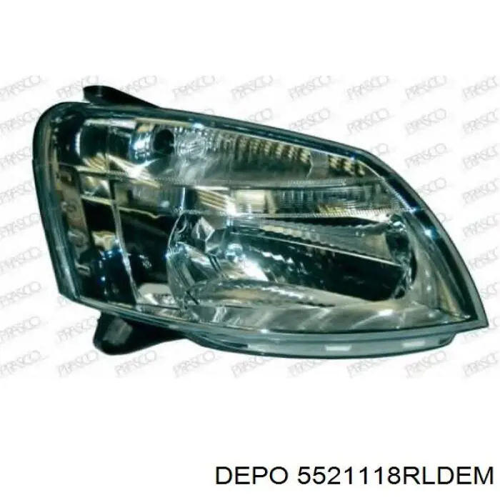 5521118RLDEM Depo/Loro/Abakus Luz direita