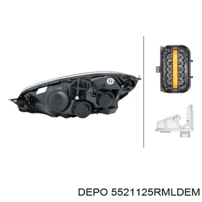 5521125RMLDEM Depo/Loro/Abakus Luz direita