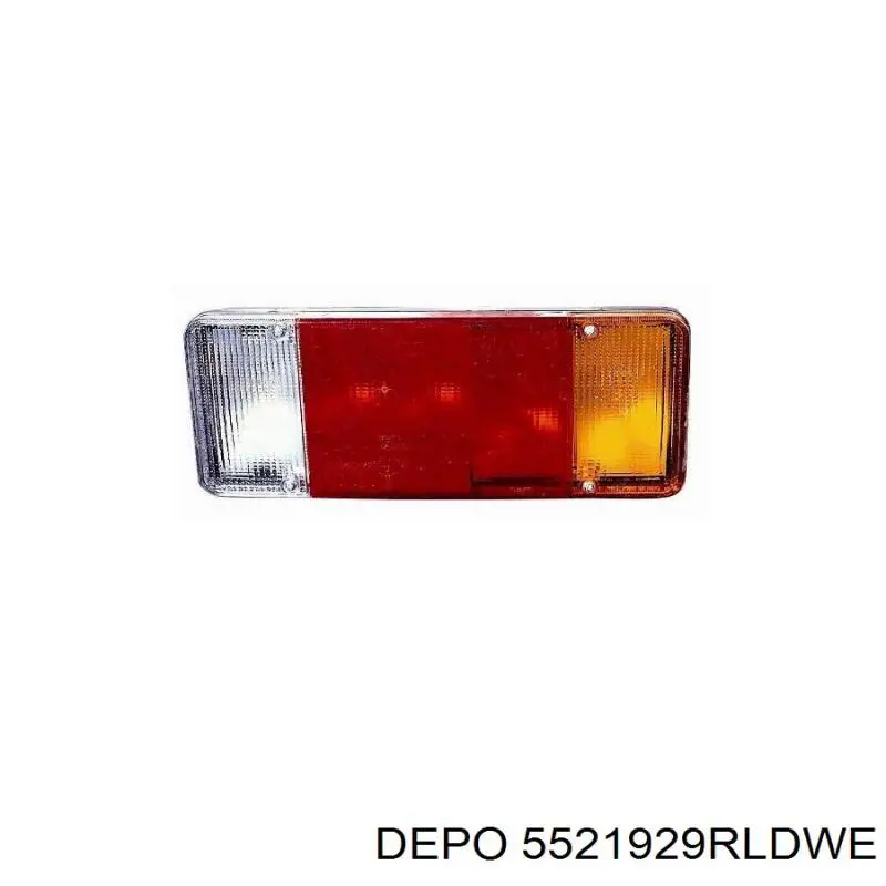 5521929RLDWE Depo/Loro/Abakus Lanterna traseira direita