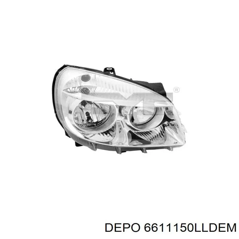 6611150LLDEM Depo/Loro/Abakus Luz esquerda