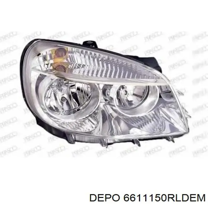6611150RLDEM Depo/Loro/Abakus Luz direita