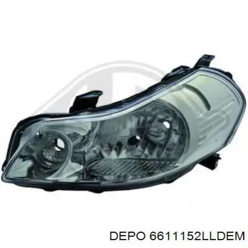 6611152LLDEM Depo/Loro/Abakus Luz esquerda