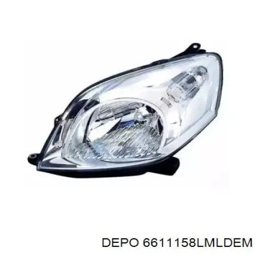 6611158LMLDEM Depo/Loro/Abakus Luz esquerda