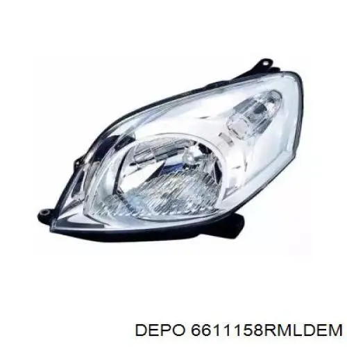 6611158RMLDEM Depo/Loro/Abakus Luz direita