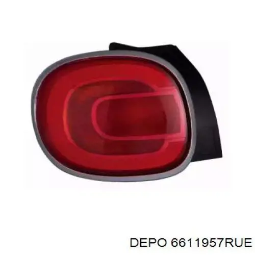 Compre 51883571 Fiat/Alfa/Lancia Lanterna de nevoeiro traseira direita