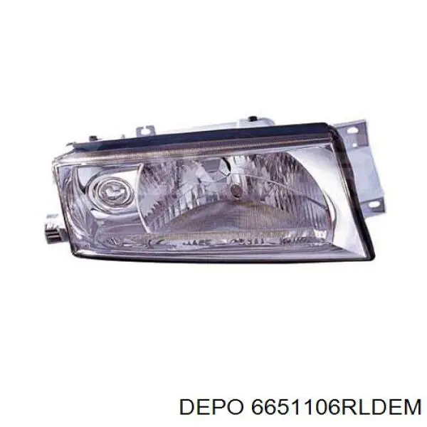 6651106RLDEM Depo/Loro/Abakus Luz direita