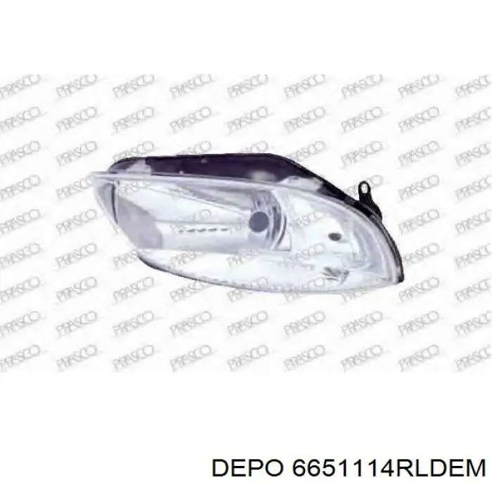 Compre 6651114RLDEM Depo/Loro/Abakus Luz direita