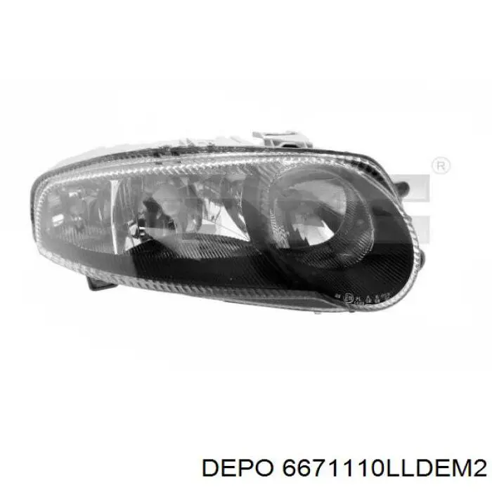 Compre 6671110LLDEM2 Depo/Loro/Abakus Luz esquerda