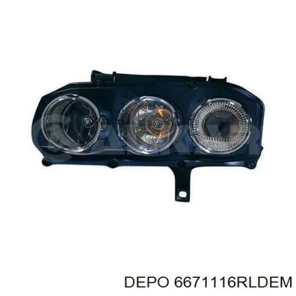 Luz direita 6671116RLDEM Depo/Loro/Abakus