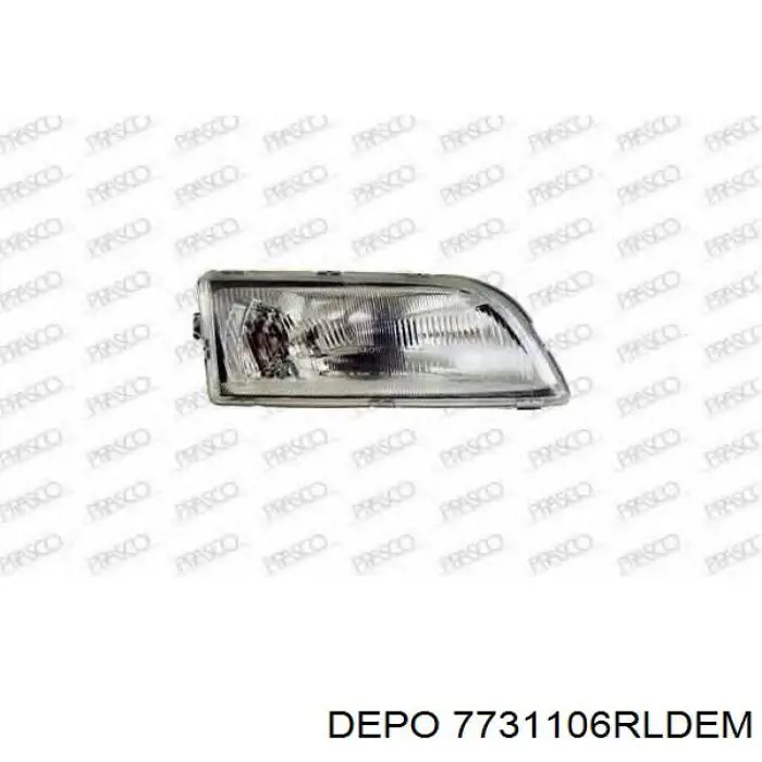 7731106RLDEM Depo/Loro/Abakus Luz direita