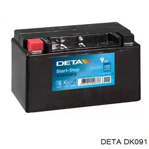GYAUX9 Yuasa Bateria recarregável (PILHA)