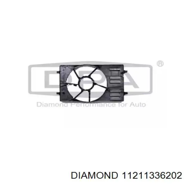 11211336202 Diamond/DPA Difusor do radiador de esfriamento