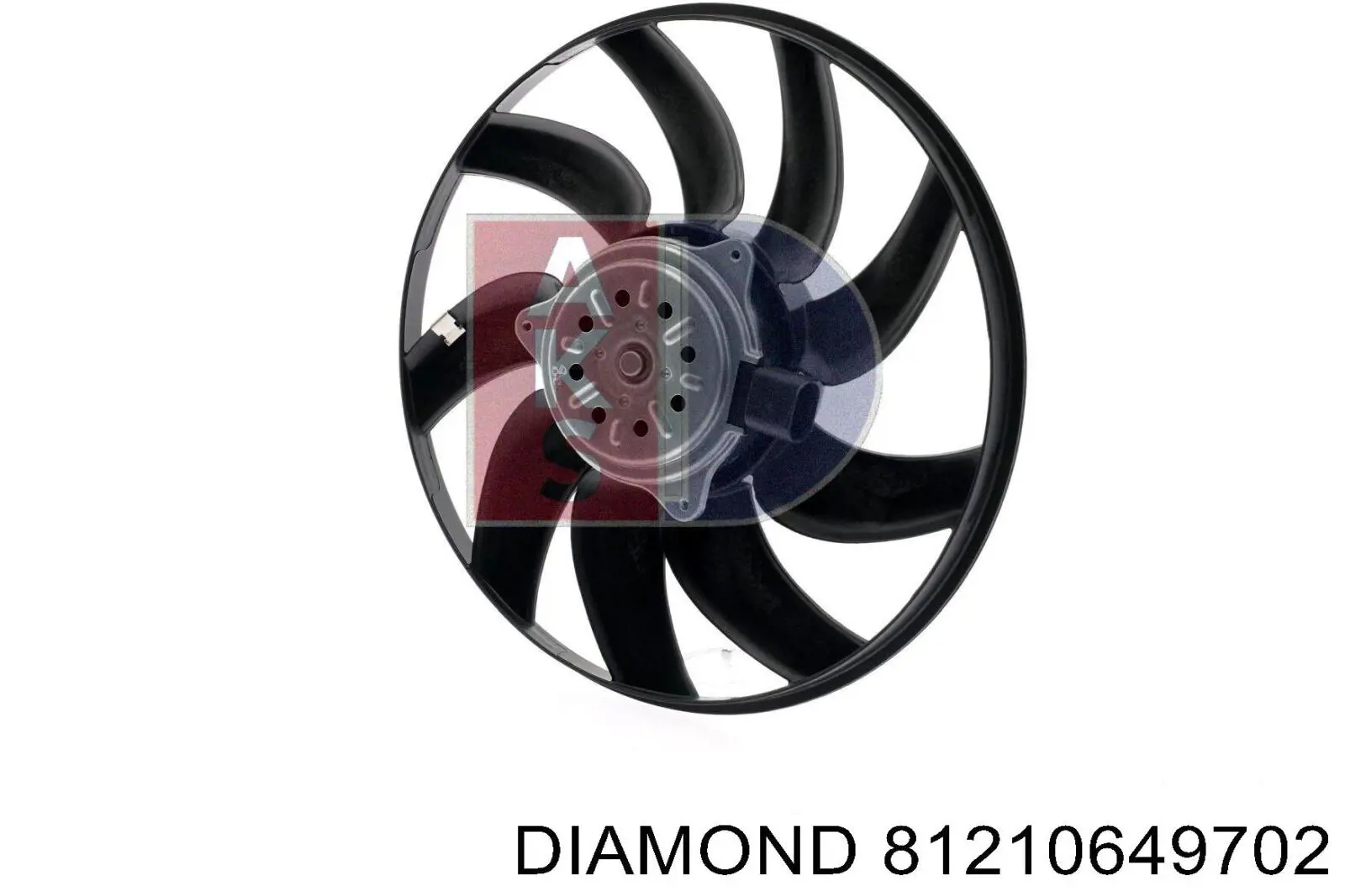 81210649702 Diamond/DPA Difusor do radiador de esfriamento