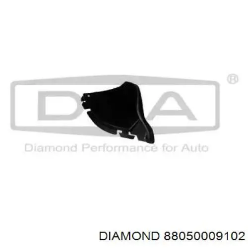 Compre 88050009102 Diamond/DPA Defletor esquerdo do pára-choque dianteiro