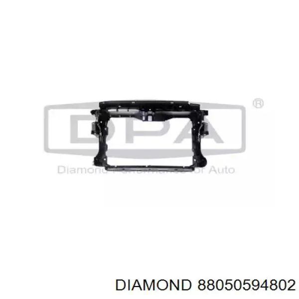 Suporte do radiador montado (painel de montagem de fixação das luzes) 958504 Polcar