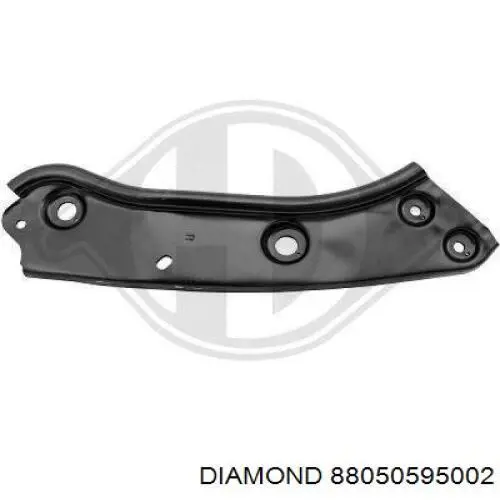 88050595002 Diamond/DPA Suporte do radiador montado (painel de montagem de fixação das luzes)